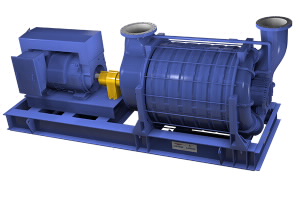 50 Hz Hoffman & Lamson Multistage Centrifugal Blower