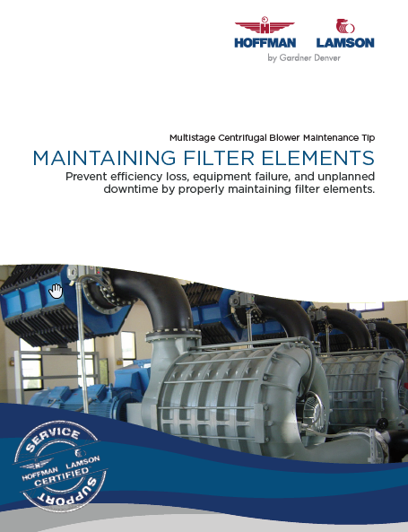 Hoffman & Lamson Maintaining Filter Elements
