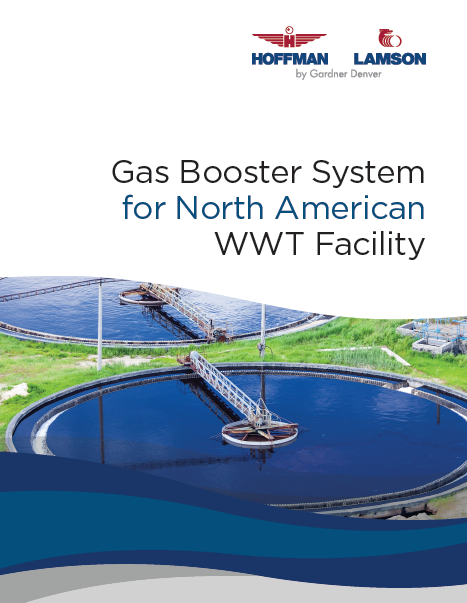Gas Boosting System For North American WWT Facility